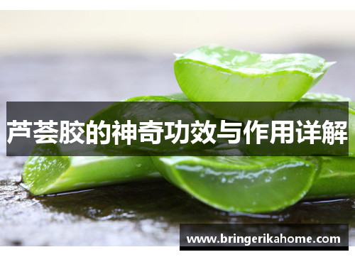 芦荟胶的神奇功效与作用详解 芦荟胶的神奇功效与作用详解